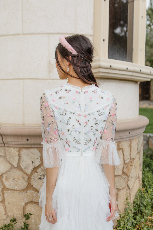Paris Dress in White
