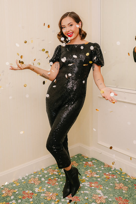Roxie Jumpsuit in Black