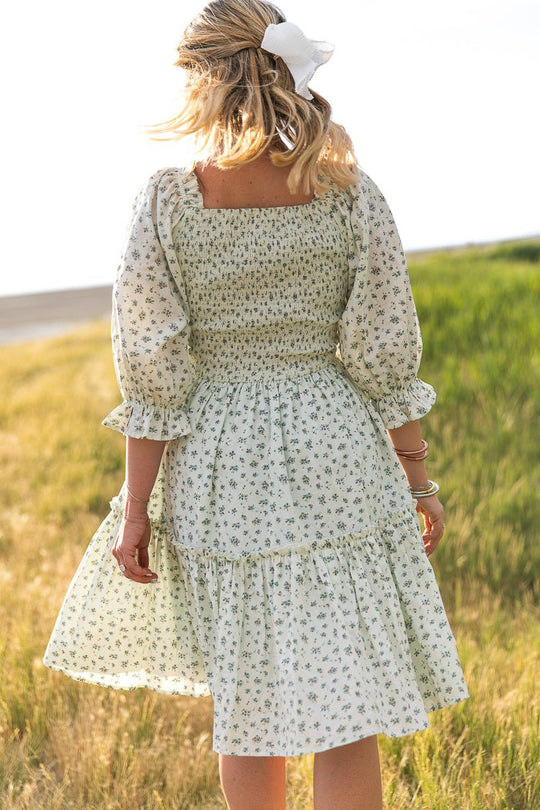 Short Madeline Dress in Blue - FINAL SALE-Adult