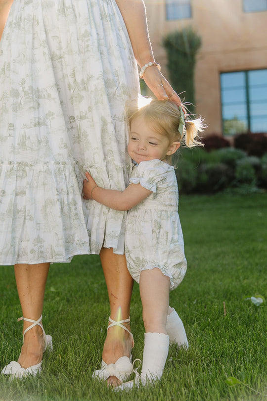 Baby Valencia Romper in Sage