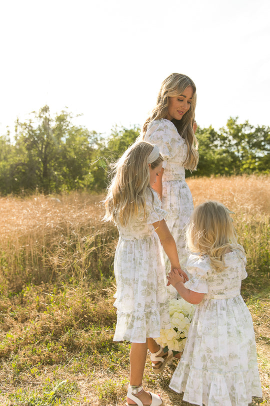 Mini Valencia Dress in Sage