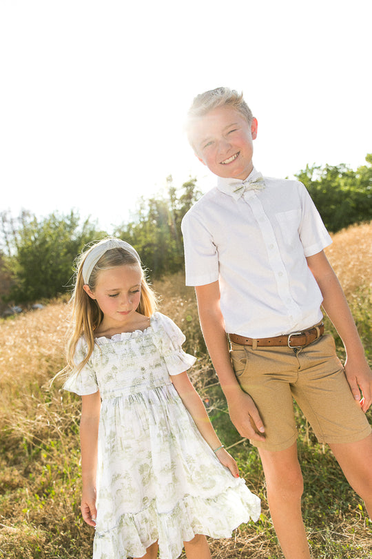 Mini Valencia Dress in Sage